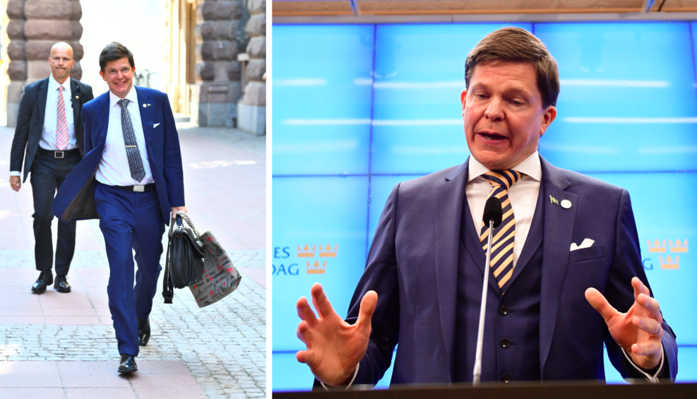Regeringskris, Andreas Norlén, Ulf Kristersson